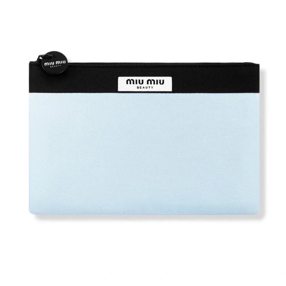 New - MIU MIU Beauty Trousse Pouch Clutch Bag